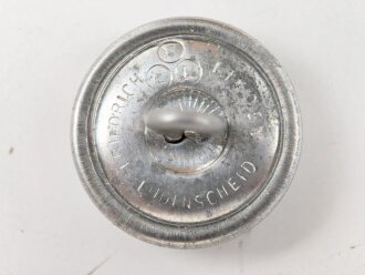 Silberner Knopf Wehrmacht, Durchmesser 21mm, sie erhalten ein ( 1 ) Stück aus der originalen Umverpackung