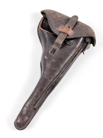 1.Weltkrieg, Pistolentasche für lange P08 datiert 1916. Modifiziert