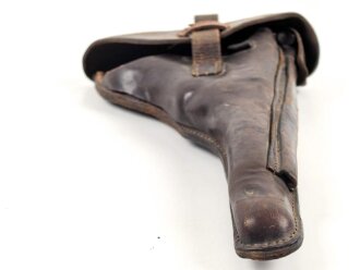 1.Weltkrieg, Pistolentasche für lange P08 datiert 1916. Modifiziert