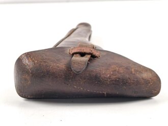 1.Weltkrieg, Pistolentasche für lange P08 datiert 1916. Modifiziert