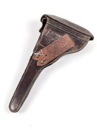 1.Weltkrieg, Pistolentasche für lange P08 datiert 1916. Modifiziert