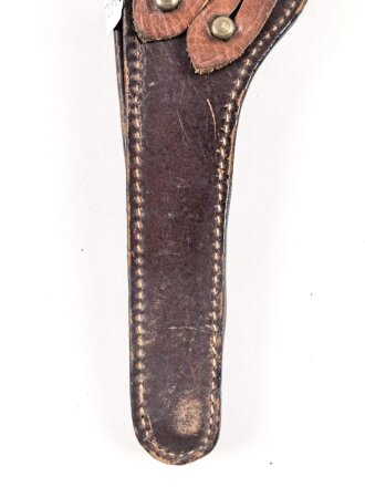 1.Weltkrieg, Pistolentasche für lange P08 datiert 1916. Modifiziert