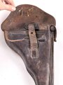 1.Weltkrieg, Pistolentasche für lange P08 datiert 1916. Modifiziert