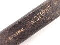 Meißel aus 1. Weltkriegssammlung, Markiert " Wagen 4390" Länge 20cm