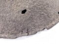 1.Weltkrieg Stahlhelmglocke, zum Teil gereinigter Bodenfund