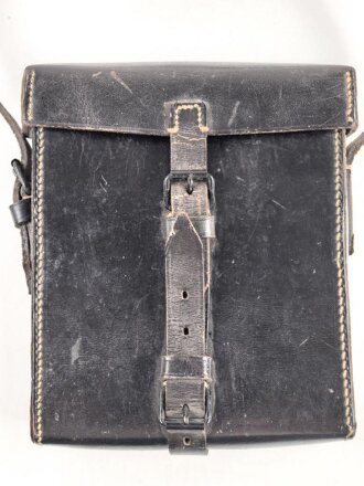 Ledertasche  Wehrmacht, datiert 1939. Ungereinigtes...