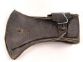 Frankreich 1.Weltkrieg, Lederfutteral für ein Handbeil, guter Gesamtzustand, Leder weich