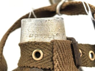 Belgien, Feldflasche aus der Zeit des 1. Weltkrieg. Ungereinigt