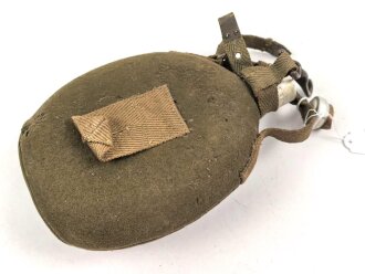 Belgien, Feldflasche aus der Zeit des 1. Weltkrieg. Ungereinigt