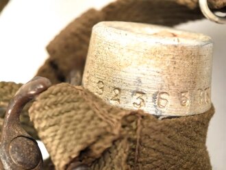 Belgien, Feldflasche aus der Zeit des 1. Weltkrieg. Ungereinigt