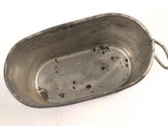 Trinkbecher für eine Feldflasche, Eisen verzinnt