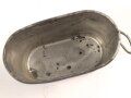 Trinkbecher für eine Feldflasche, Eisen verzinnt