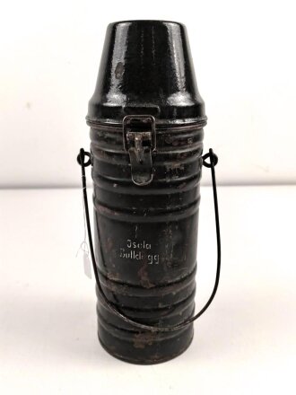 Stabile Thermoskanne markiert "Isola Bolldog" Höhe etwa 31cm, guter Gesamtzustand