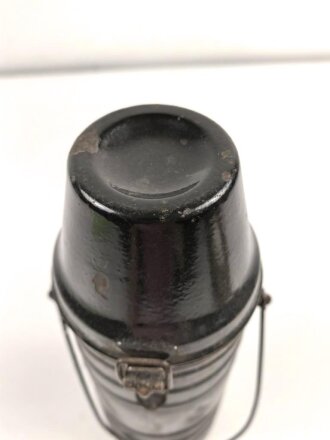 Stabile Thermoskanne markiert "Isola Bolldog" Höhe etwa 31cm, guter Gesamtzustand