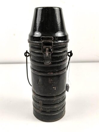 Stabile Thermoskanne markiert "Isola Bolldog" Höhe etwa 31cm, guter Gesamtzustand