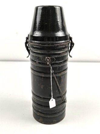 Stabile Thermoskanne markiert "Isola Bolldog" Höhe etwa 31cm, guter Gesamtzustand
