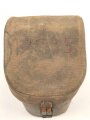 Optik / Richtkreis / Richtaufsatz Behälter aus stabilem Leinen. Gesamthöhe etwa 23,5cm. Mir nicht geläufig, Material höchstwahrscheinlich Russisch