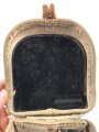Optik / Richtkreis / Richtaufsatz Behälter aus stabilem Leinen. Gesamthöhe etwa 23,5cm. Mir nicht geläufig, Material höchstwahrscheinlich Russisch