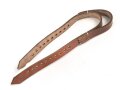 Trageriemen / Verbindungsriemen  Wehrmacht, ungeschwärztes Leder Breite 2,4cm, Gesamtlänge 64cm