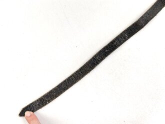 Schnallriemen  Wehrmacht, geschwärztes Leder Breite 1,7cm, Gesamtlänge 63cm