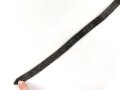 Schnallriemen  Wehrmacht, geschwärztes Leder Breite 1,7cm, Gesamtlänge 63cm