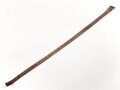 Schnallriemen  Wehrmacht, ungeschwärztes Leder Breite knapp 2cm, Gesamtlänge 75cm