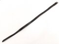 Schnallriemen  Wehrmacht, geschwärztes Leder Breite 2,5cm, Gesamtlänge 91cm, Kammerstück
