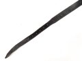 Schnallriemen  Wehrmacht, geschwärztes Leder Breite 2,5cm, Gesamtlänge 88cm, Kammerstück