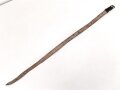 Schnallriemen  Wehrmacht, geschwärztes Leder Breite 2,5cm, Gesamtlänge 88cm, Kammerstück