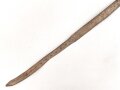 Schnallriemen  Wehrmacht, geschwärztes Leder Breite 2,5cm, Gesamtlänge 88cm, Kammerstück