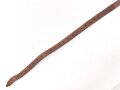 Schnallriemen  Wehrmacht, ungeschwärztes Leder Breite 1,8cm, Gesamtlänge 99cm