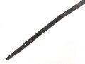 Schnallriemen  Wehrmacht, geschwärztes Leder Breite knapp 2cm, Gesamtlänge 135cm