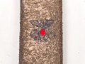 Schnallriemen  Wehrmacht, geschwärztes Leder Breite knapp 2cm, Gesamtlänge 150cm