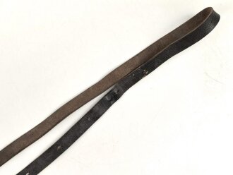 Schnallriemen   geschwärztes Leder Breite knapp 2cm,...