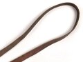 Trageriemen Wehrmacht?, ungeschwärztes Leder Breite 2,2cm, Gesamtlänge 183cm