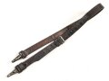 Trageriemen Wehrmacht ?, geschwärztes Leder Breite 2,2cm, Gesamtlänge 89cm