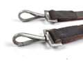 Trageriemen Wehrmacht ?, geschwärztes Leder Breite 2,7cm, Gesamtlänge 100cm