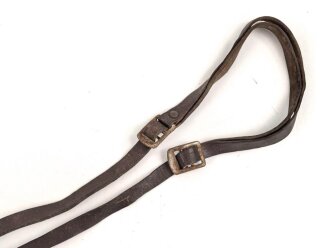 Trageriemen / Fangriemen braunes Leder Breite knapp 1cm,...