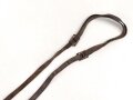 Trageriemen / Fangriemen braunes Leder Breite knapp 1cm, Gesamtlänge 119cm. Zivil ?