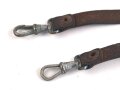 Trageriemen / Fangriemen braunes Leder Breite knapp 1cm, Gesamtlänge 119cm. Zivil ?