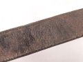 Trage- oder verbindungsriemen Wehrmacht, ungeschwärztes Leder Breite knapp 2,5cm, Gesamtlänge 41cm