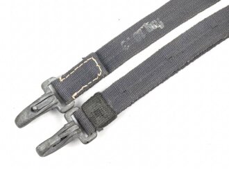 Webleinenriemen Wehrmacht, blau , Breite knapp 2,5cm,...