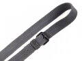 Webleinenriemen Wehrmacht, blau , Breite knapp 2,5cm, Gesamtlänge 95cm