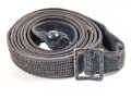 Webleinenriemen Wehrmacht, blaugrau , Breite 1,7cm, Gesamtlänge 160cm