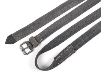 Webleinenriemen Wehrmacht, blau , Breite knapp 2,5cm,...