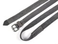 Webleinenriemen Wehrmacht, blau , Breite knapp 2,5cm, Gesamtlänge 217cm