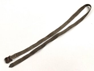 Webleinenriemen Wehrmacht,  Breite etwa 2cm, Gesamtlänge 118cm
