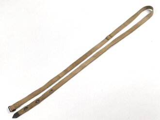 Webleinenriemen Wehrmacht,  Breite etwa 2cm, Gesamtlänge 155cm