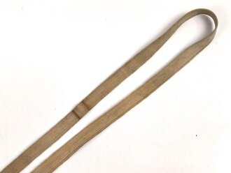 Webleinenriemen Wehrmacht,  Breite etwa 2cm, Gesamtlänge 155cm
