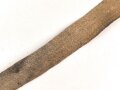 Webleinenriemen Wehrmacht,  Breite etwa 4cm, Gesamtlänge knapp 300cm